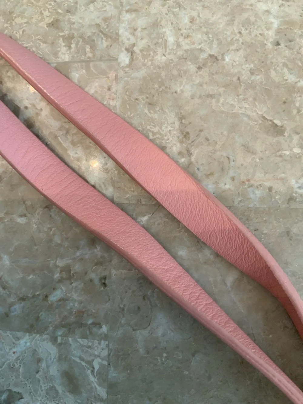 Furla Coral and Light Pink Shoulder Bag GUC - Picture 13 of 16